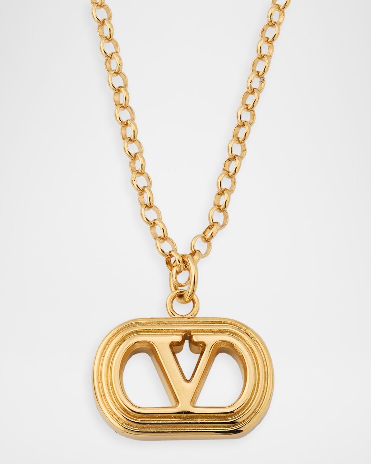 Ovalette Metal Necklace