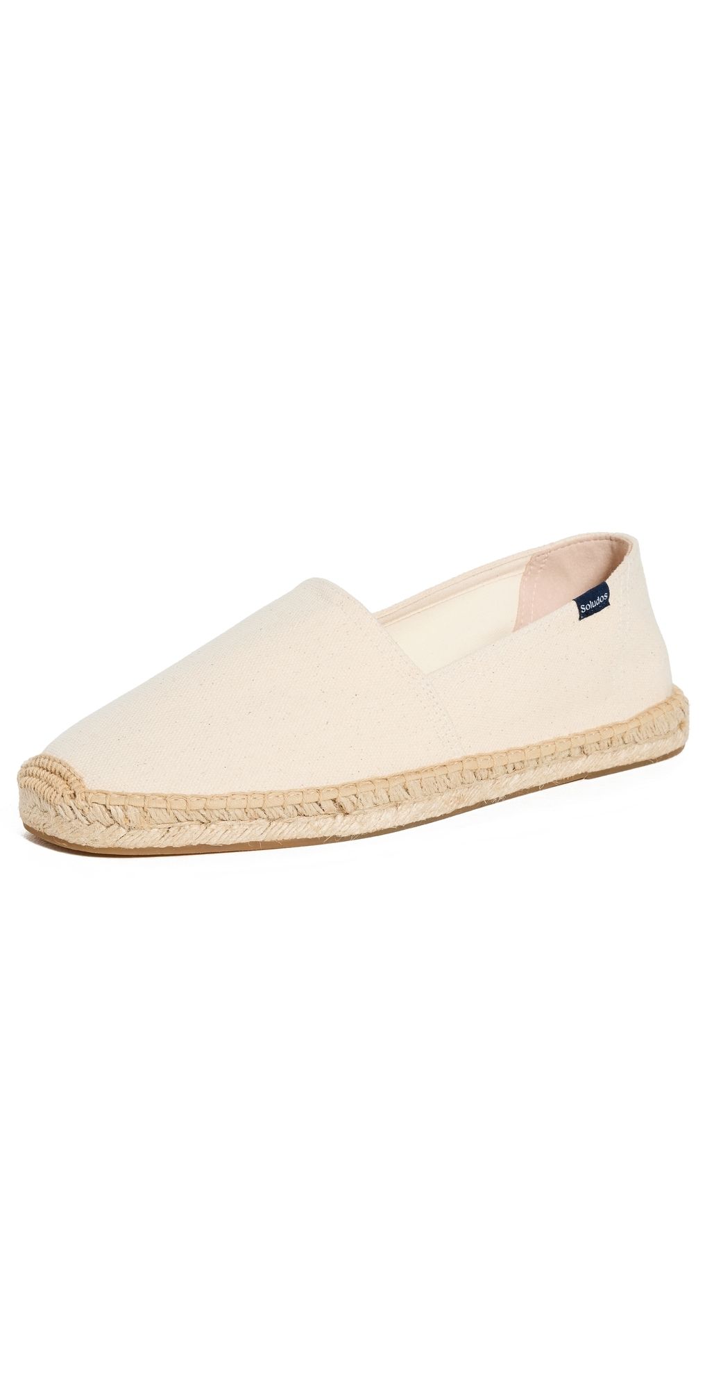 Soludos Dali Slip On Espadrilles Natural Undyed 10-10.5
