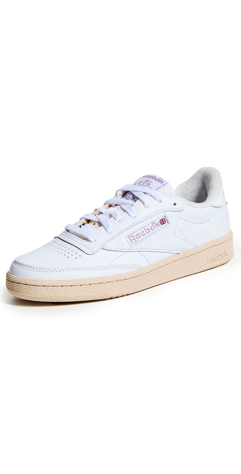 Reebok Club C 85 Vintage Sneakers Ftwr White/Chalk/Infused Lila 7