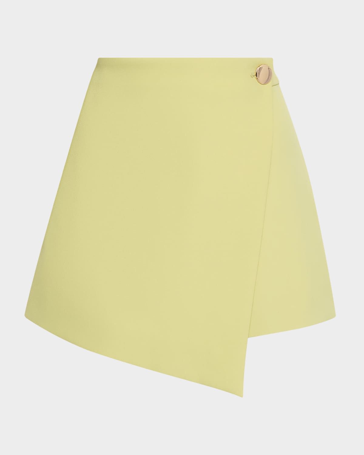 Stella Button Wrap Skirt