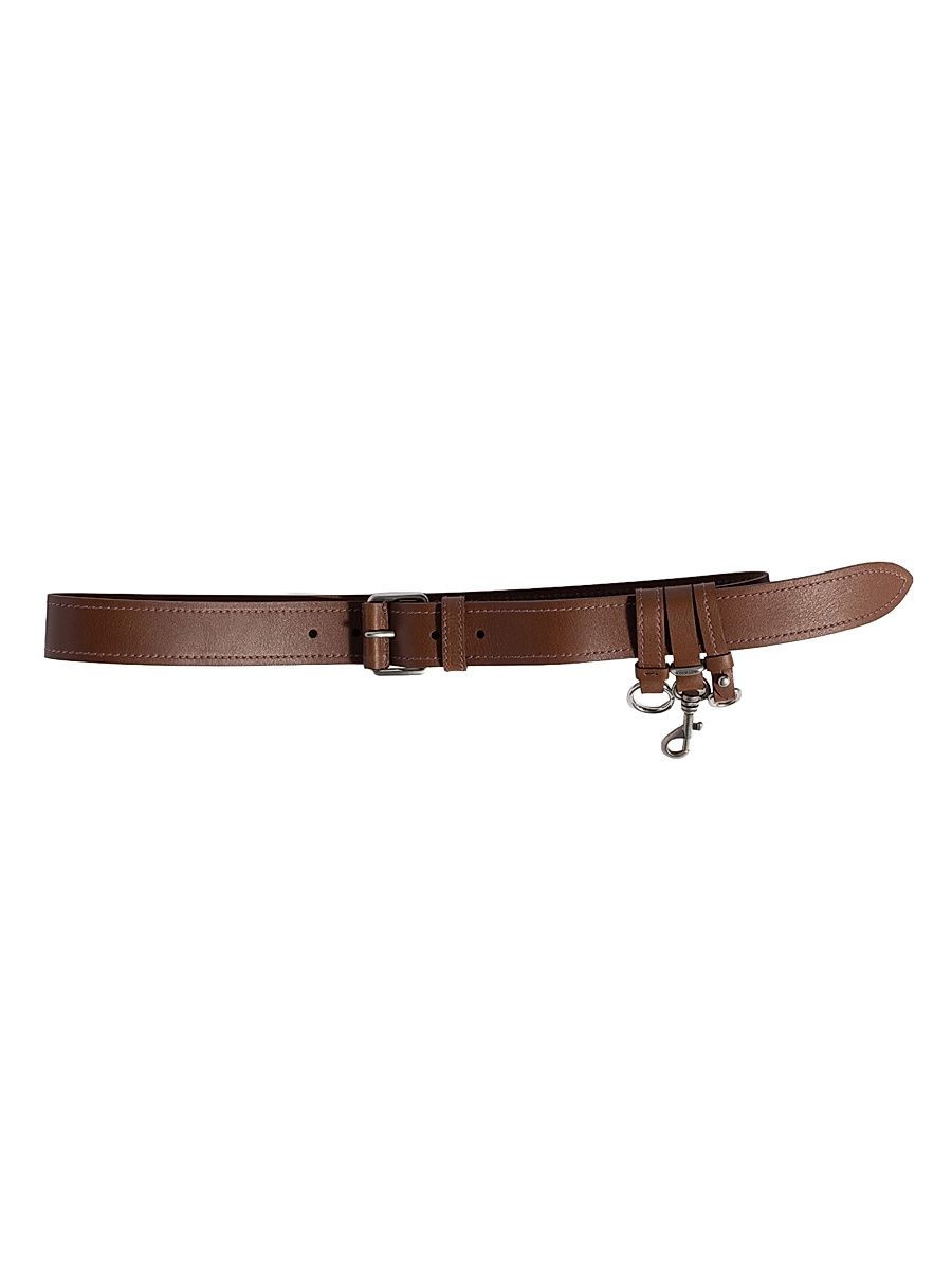 Women's Leather Belt - Brown - Size 34
