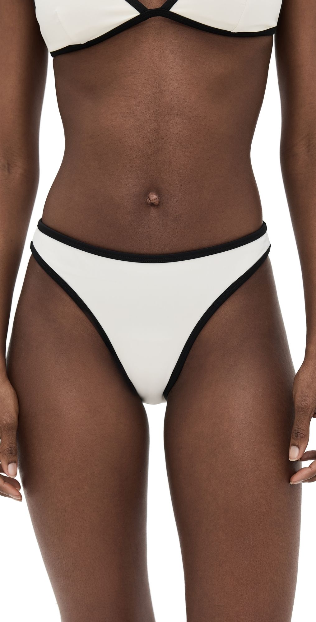 Good American Compression Better Bikini Bottoms Cloud White XL