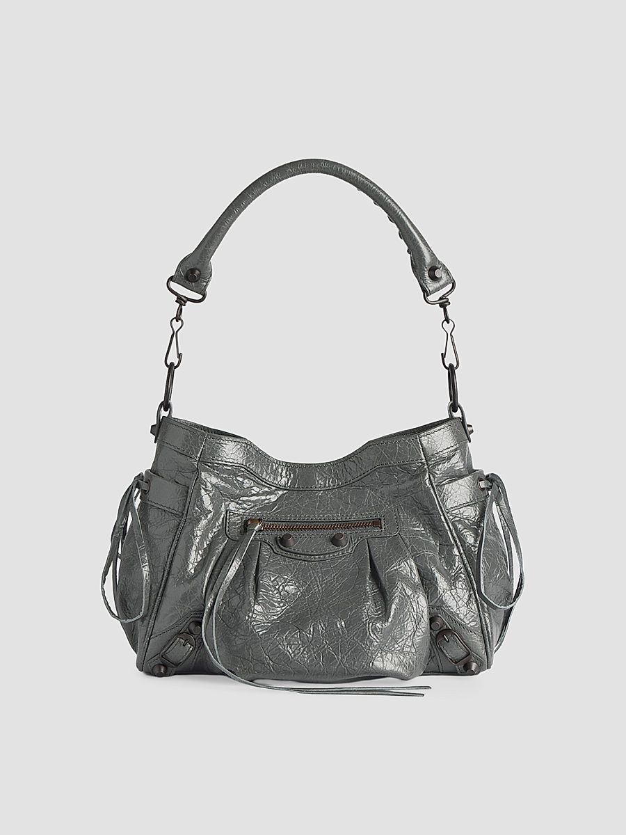 Balenciaga Women's Le City Bucket Bag - Volcanic Rock