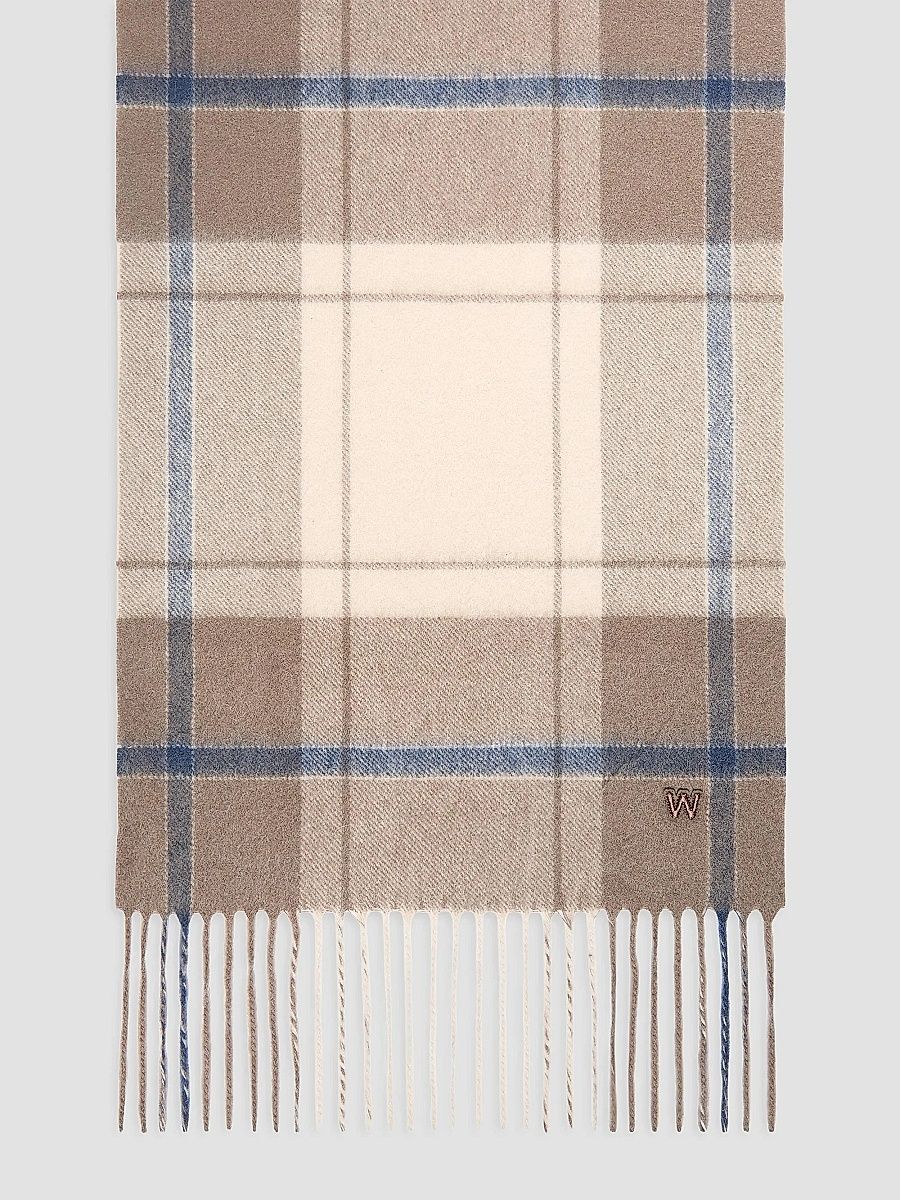 Women's Cashmere Scarf - Brown