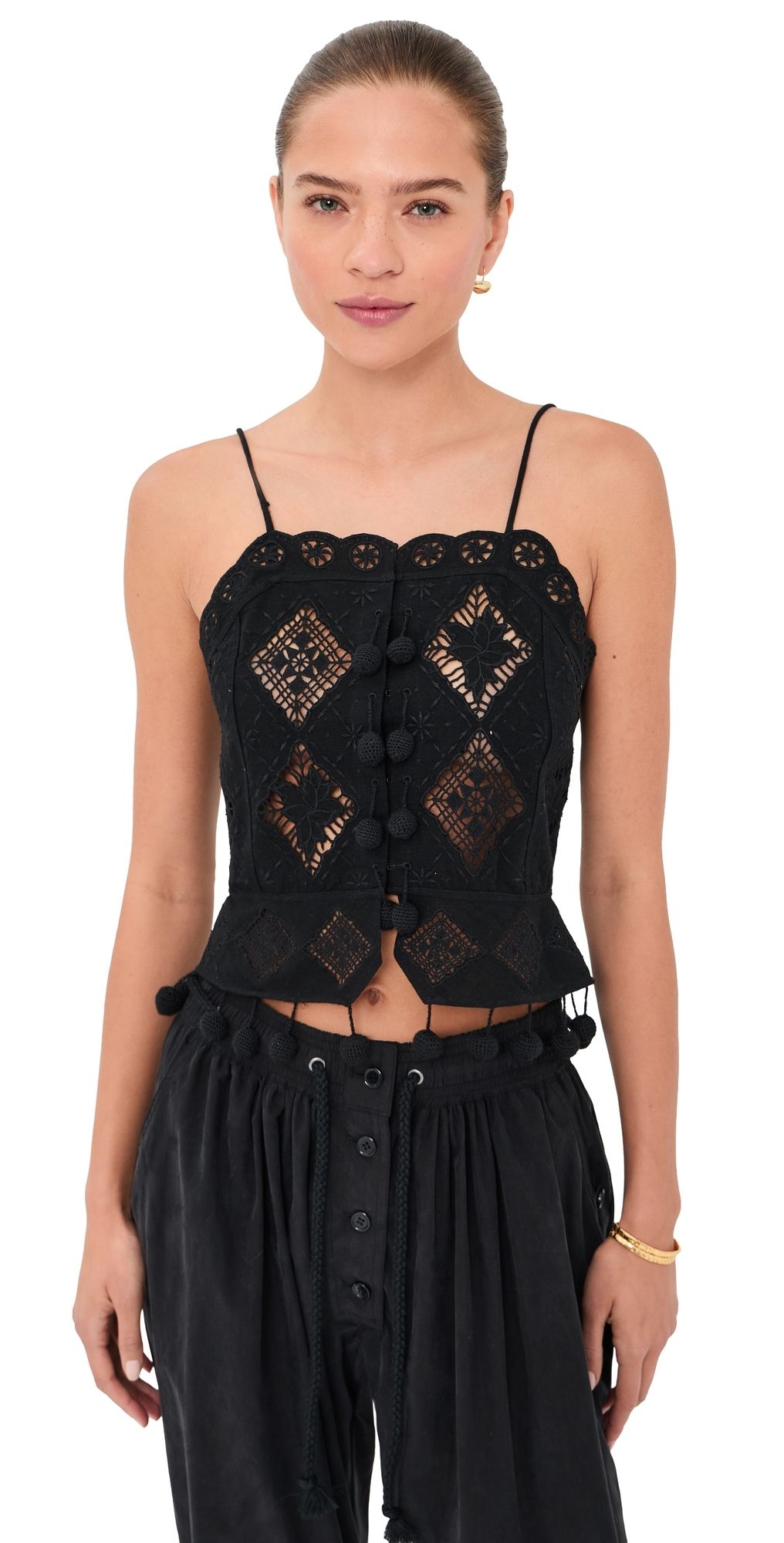 Isabel Marant Nelssy Top Black 40