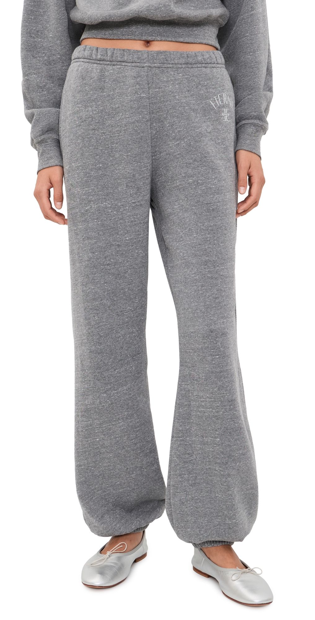 Éterne Boyfriend Pocket Sweatpants Dark Heather Grey S