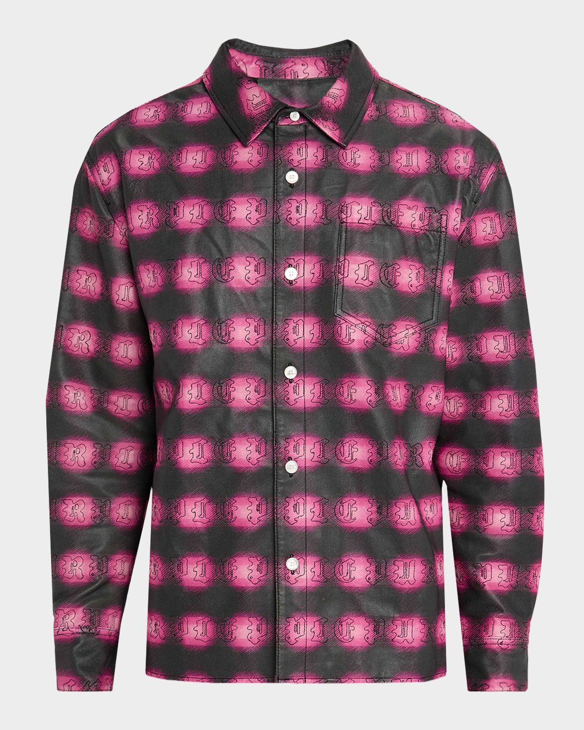 Men & apos;s Gothic Shadow Leather Jacket