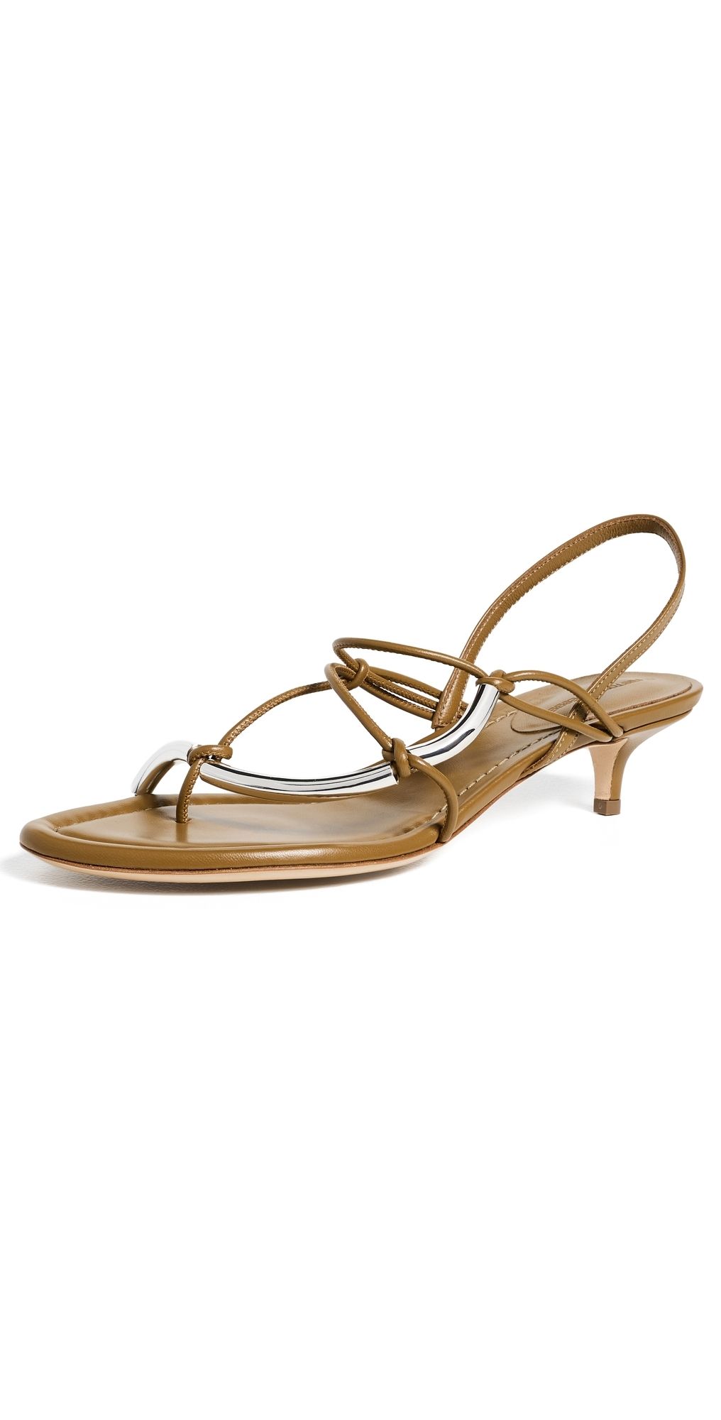 Christopher Esber Molten Micro Heels Cedar 38