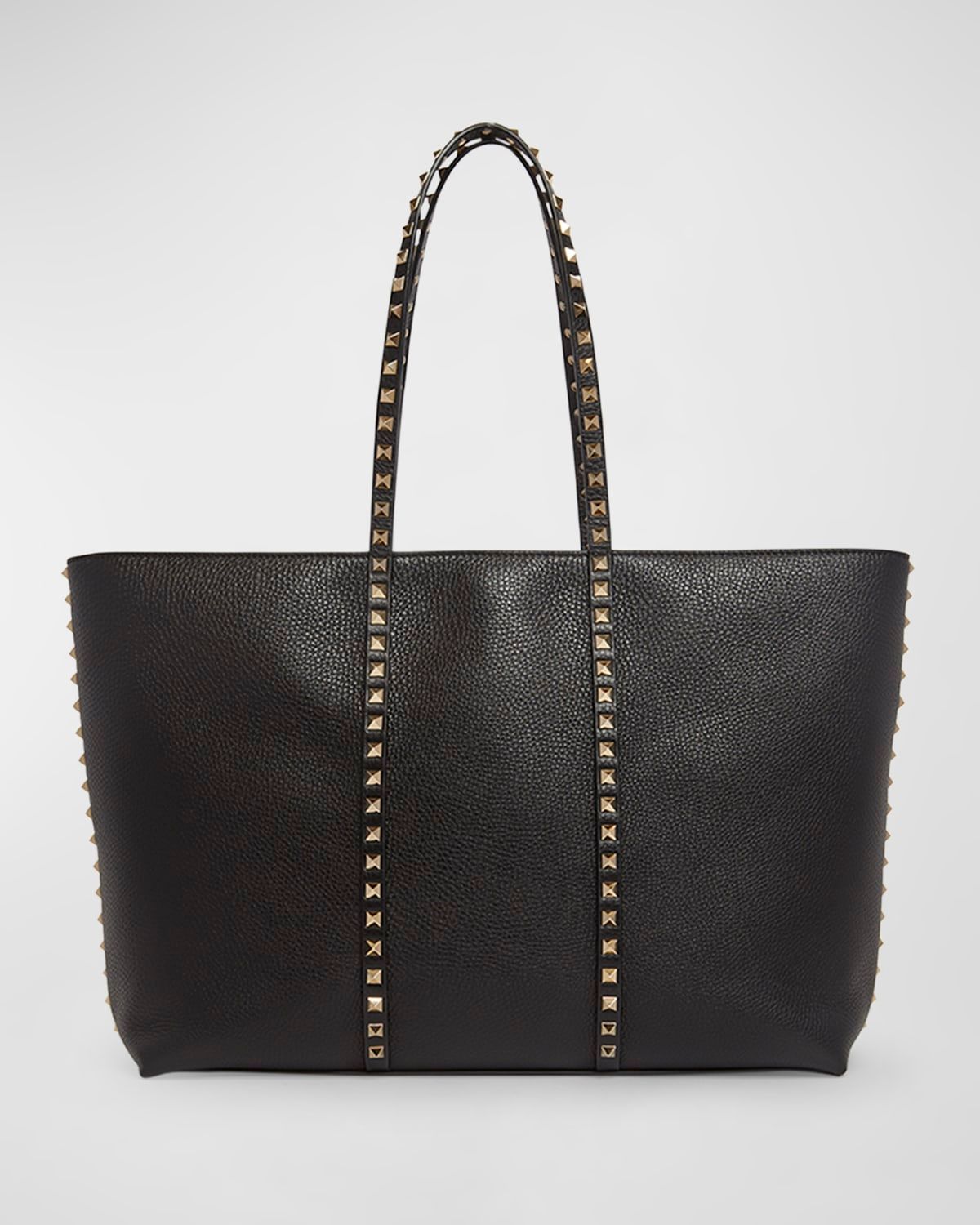Rockstud Medium Leather Tote Bag