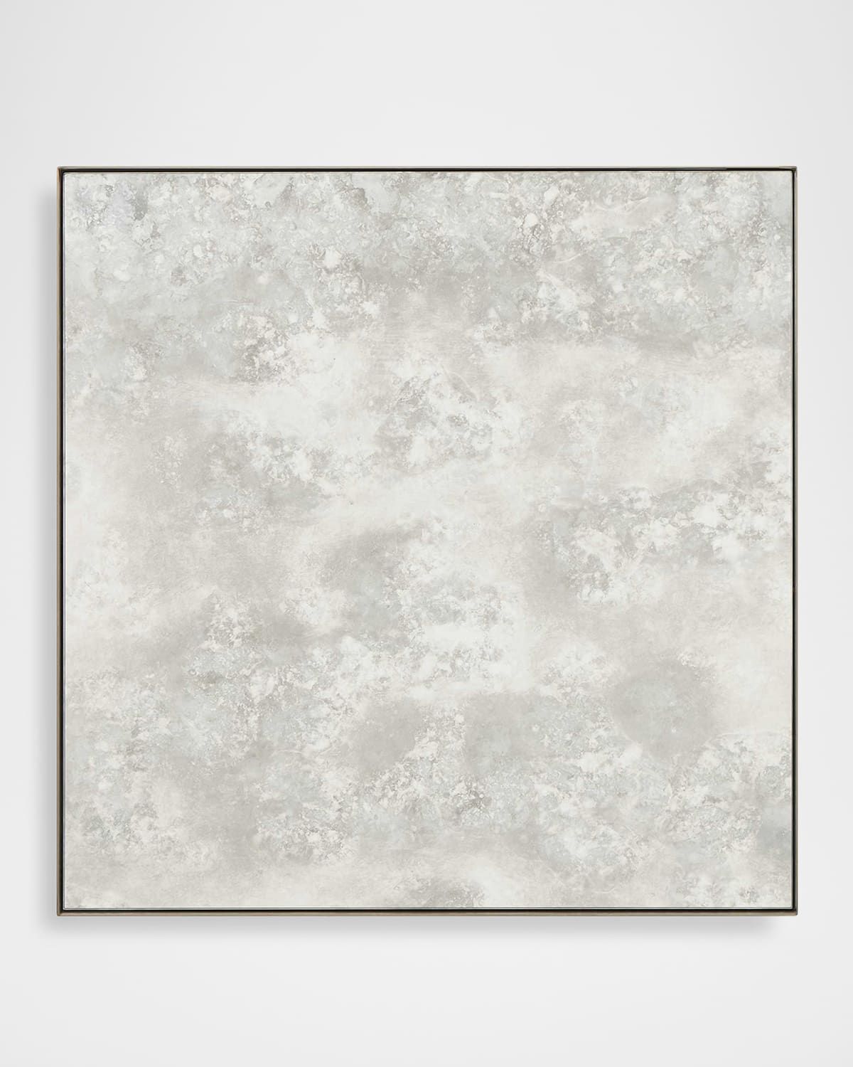 Fredric Antiqued Wall Mirror, 24" Square