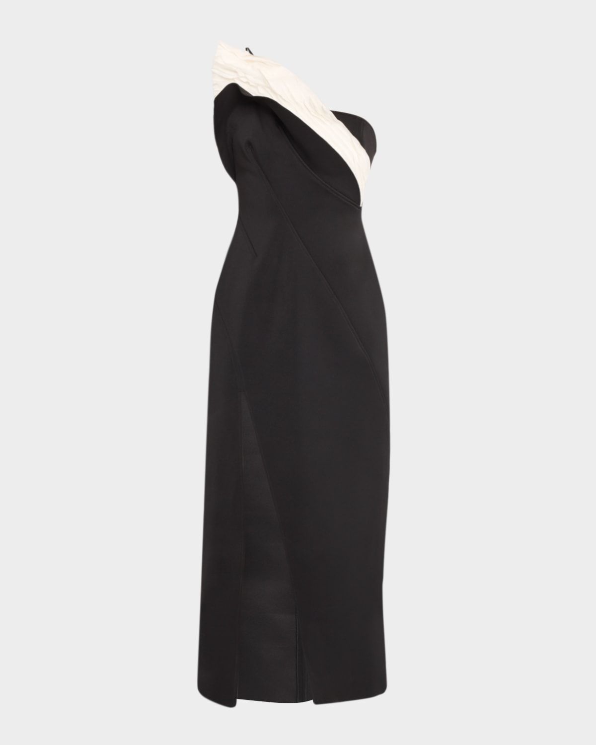 Droxford Two-Tone Midi Dress