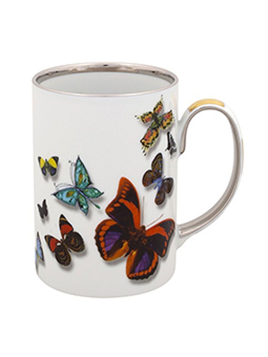 Butterfly Parade Porcelain Mug