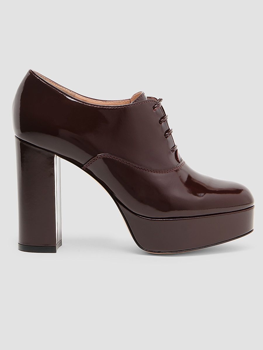 Women's Vicky Nuit 70MM Patent Leather Pumps - Bourgogne - Size 11