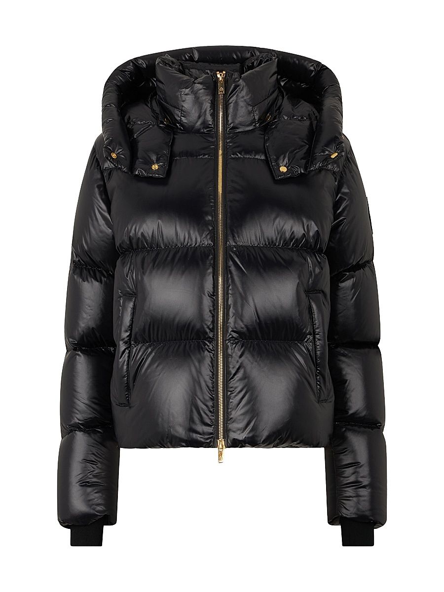 Women's Moonstone Nylon Puffer Jacket - Black - Size XL