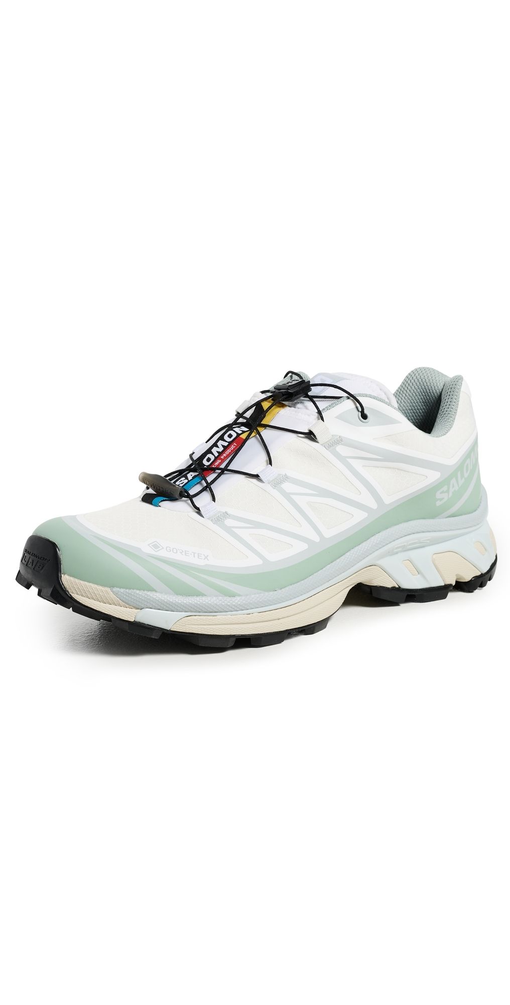 Salomon XT-6 GTX Sneakers White/Green Milieu/Ice Flow M 5/ W 6