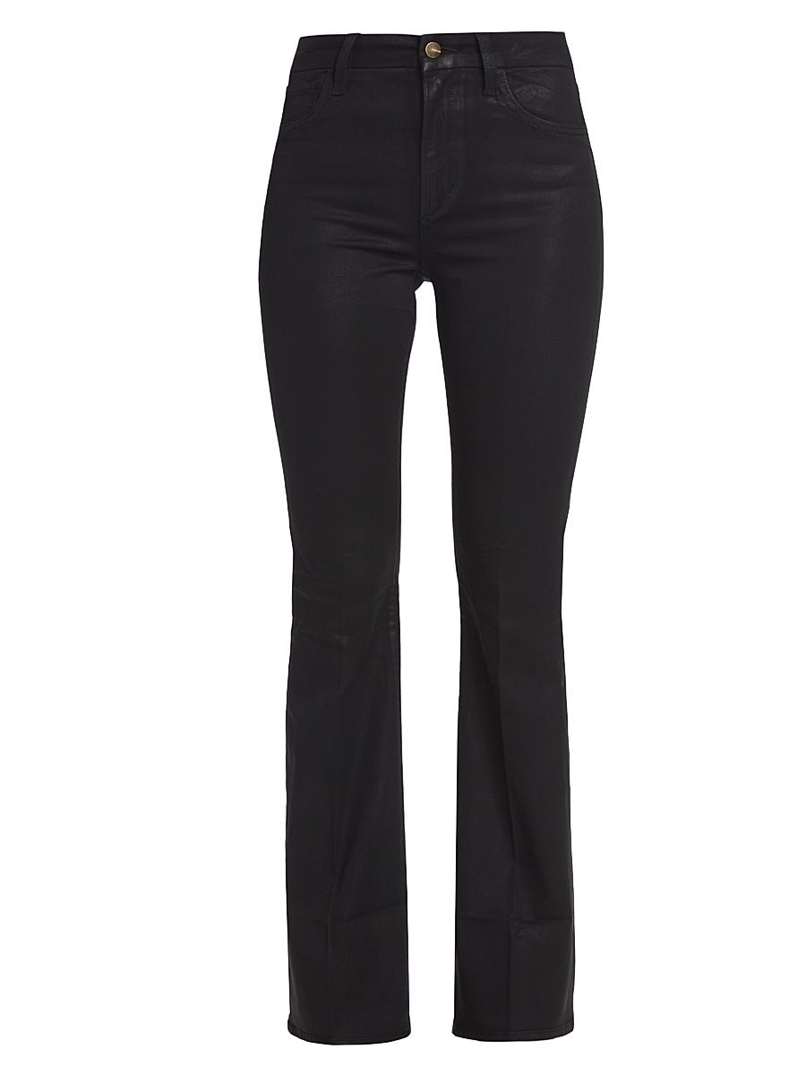 Women's Hi Honey Coated High-Rise Bootcut Jeans - Black - Size 24