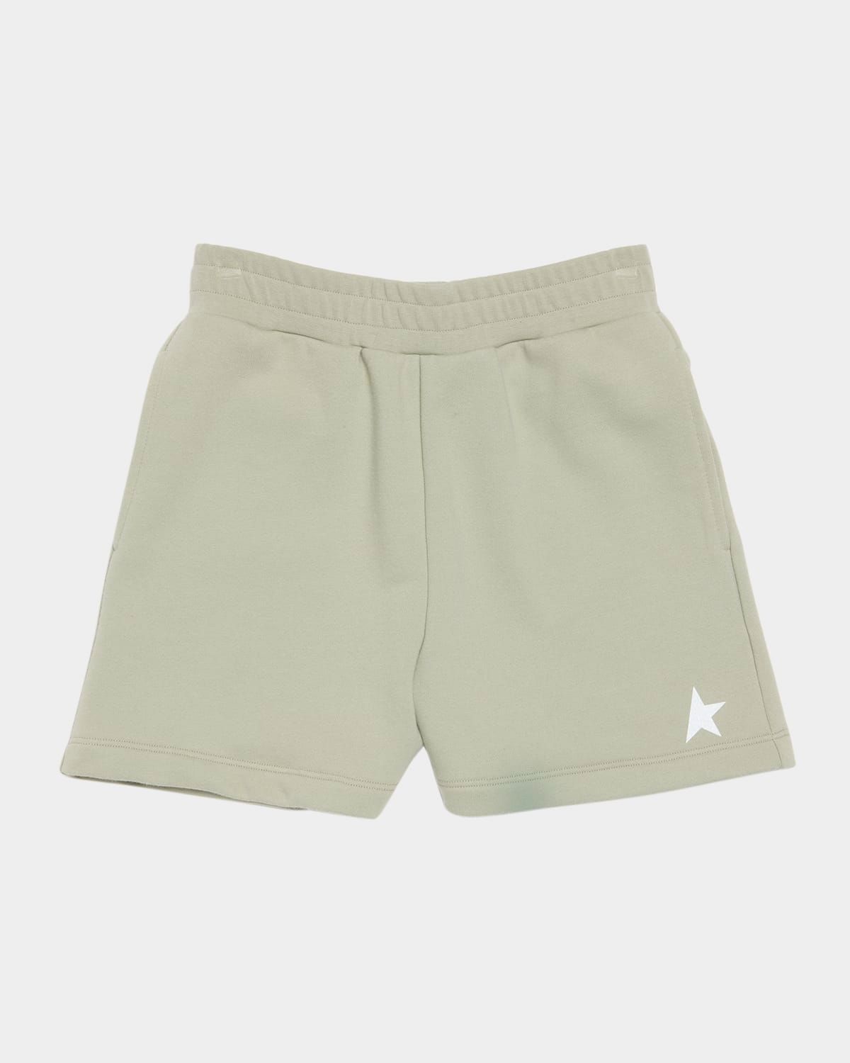 Girl & apos;s Star-Printed Fleece Shorts, Size 4-10