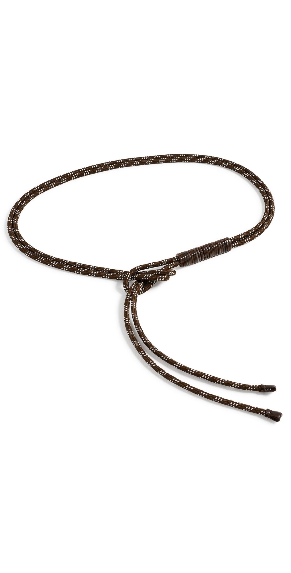 rag & bone Tate Sport Cord Belt Dark Earth Flecked One Size
