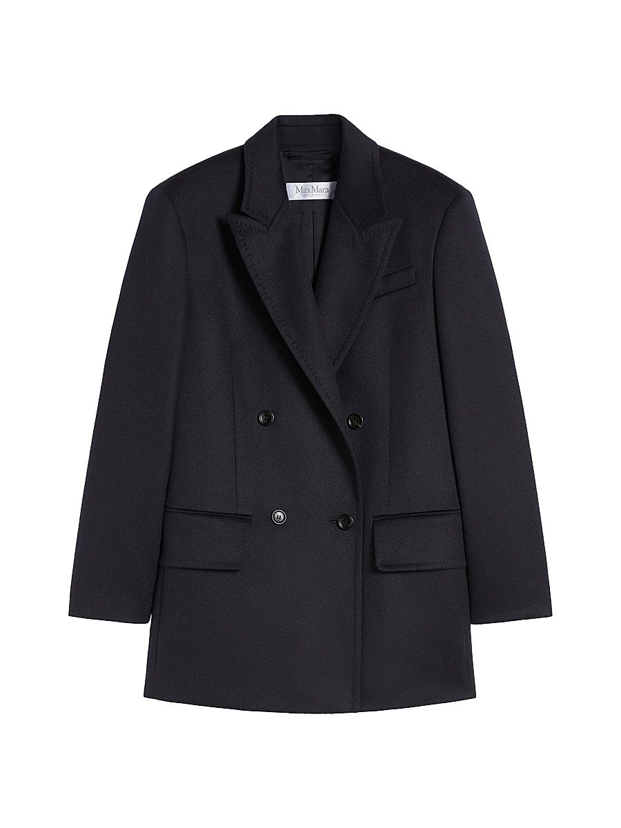 Women's Zibeline Camel Olimpia Jacket - Ultramarine - Size 12