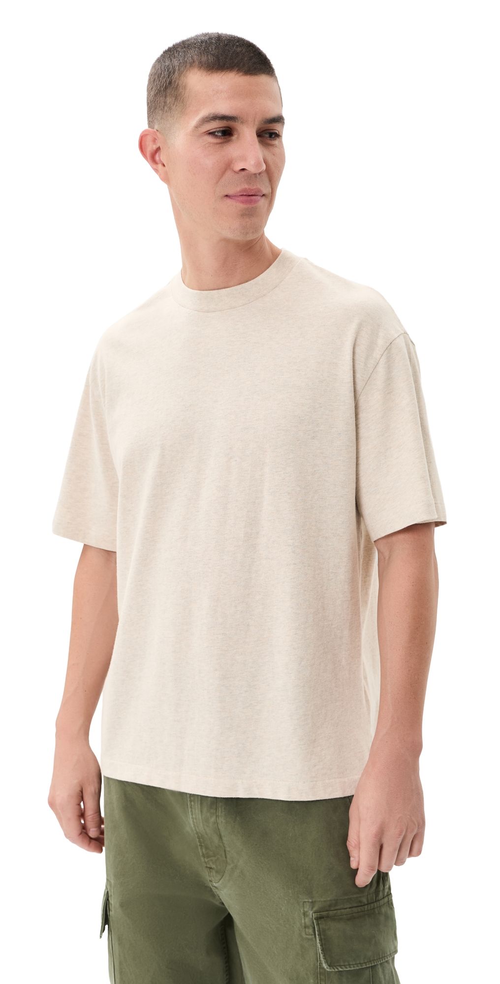 Madewell The Vintage Tee Heather Oat Grey S