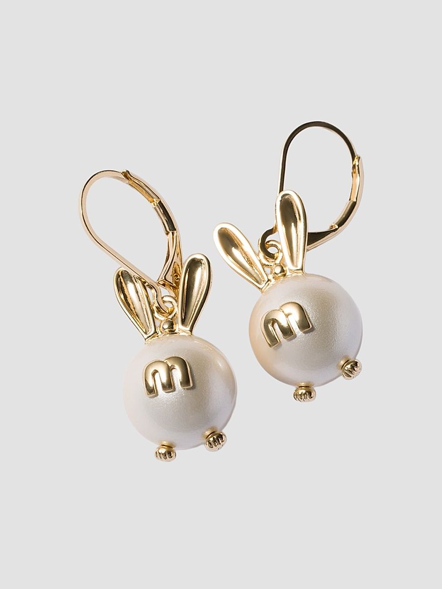 Women's Metal Earrings - Gold