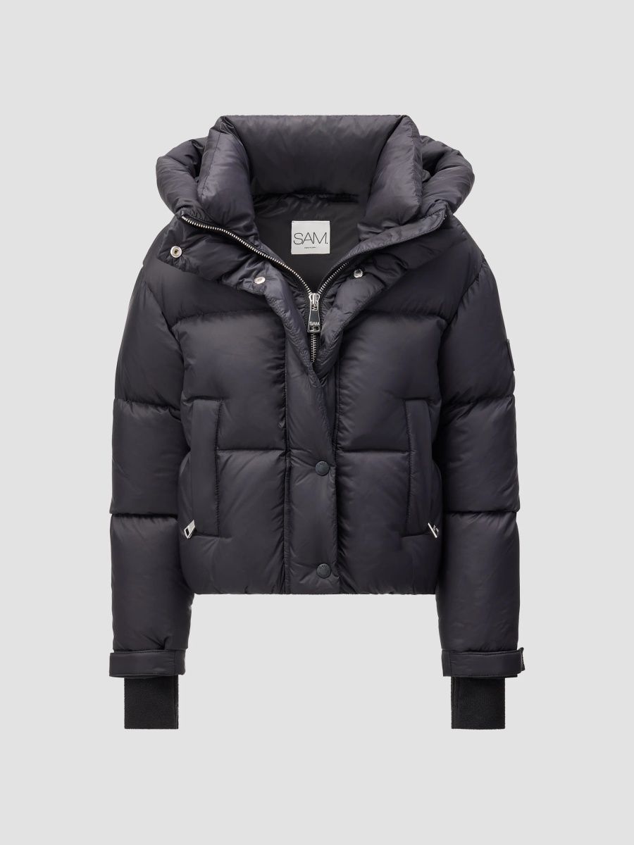 SAM. Girl's Girl's Cortina Puffer Jacket - Black - Size 8
