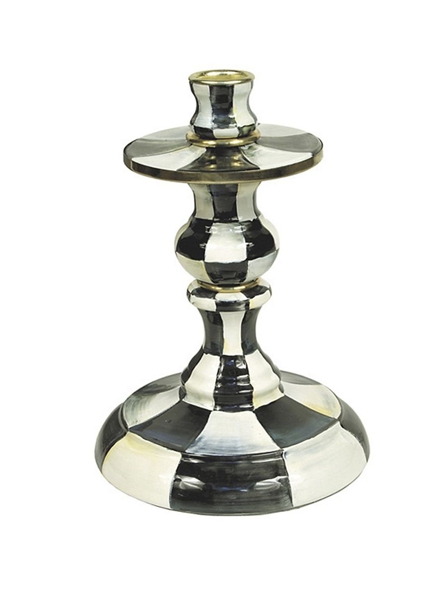 Courtly Check Candlestick