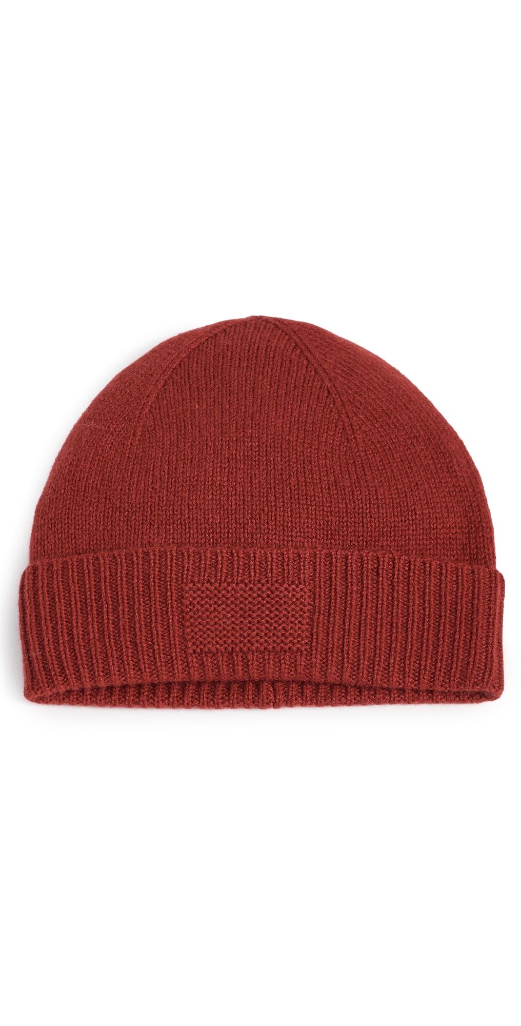 Guest in Residence Rib Cuff Beanie Carmine One Size