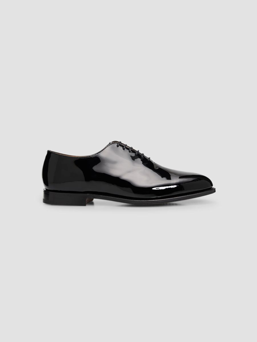 Church's Men's Oldford Patent Leather Whole-Cut Oxfords - Black - Size 12