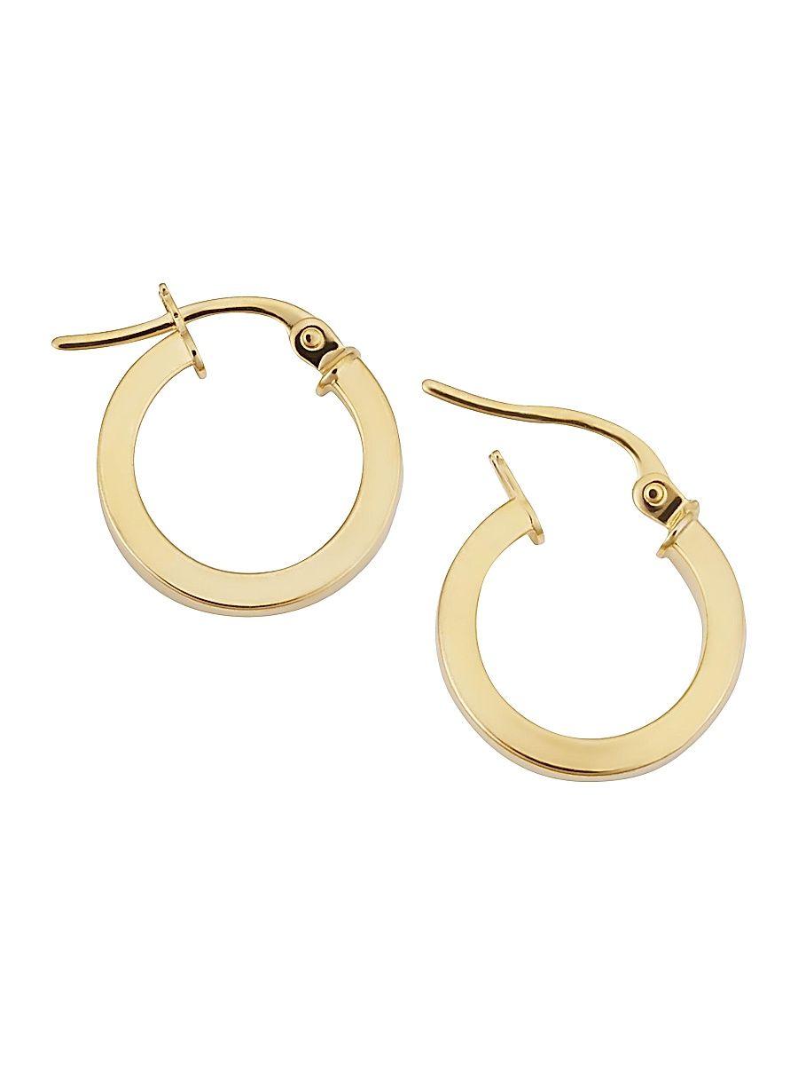Women's 18K Yellow Gold Little Darlings Mini Hoops - Yellow Gold