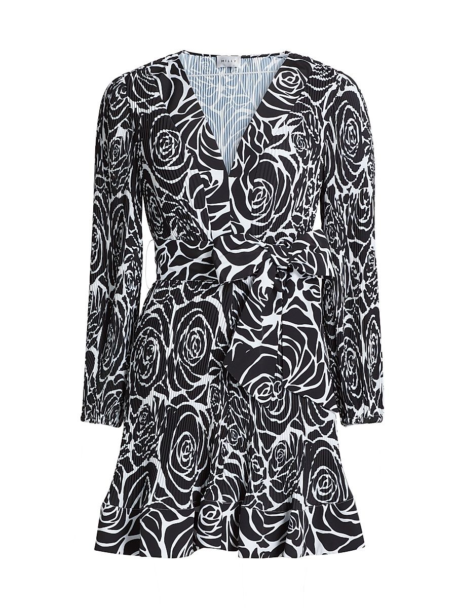 Women's Classy Liv Rose Minidress - Black Rose - Size 12