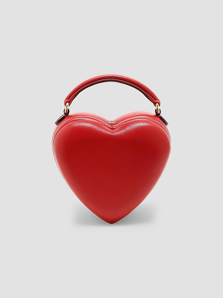 Moschino Women's Love Me Top Handle Bag - Red