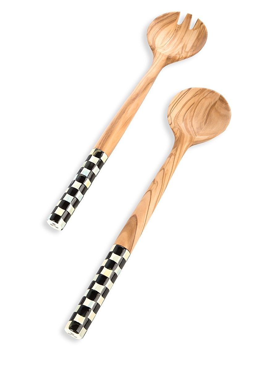 Courtly Check Salad Serving Set