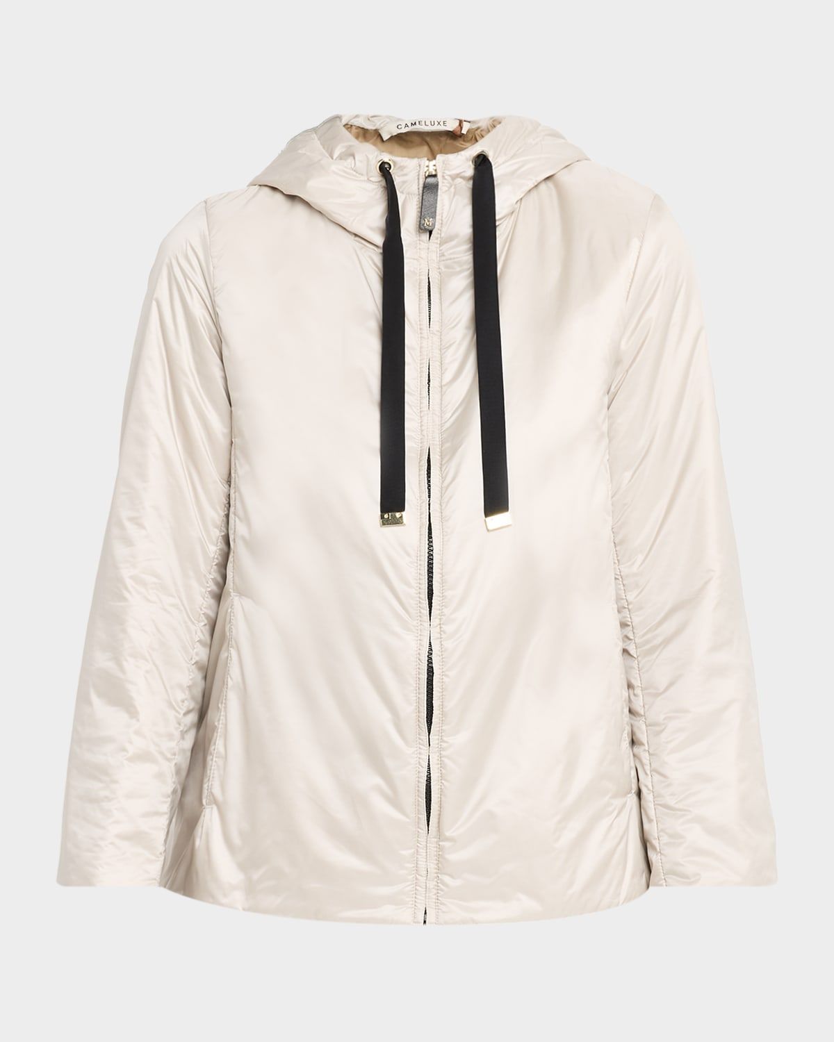 Hooded Water-Repellent Canvas Jacket