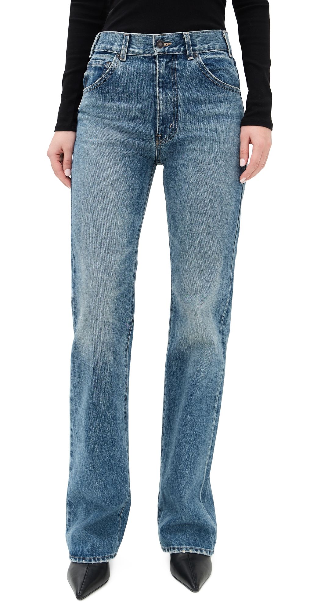 Nili Lotan Joan Jeans Shiloh Wash 26