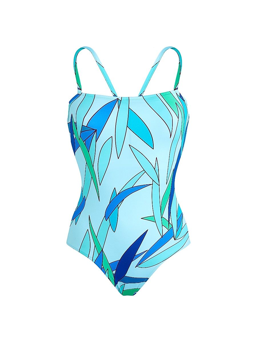 Women's Madrague Printed One-Piece Swimsuit - Thalassa - Size Large