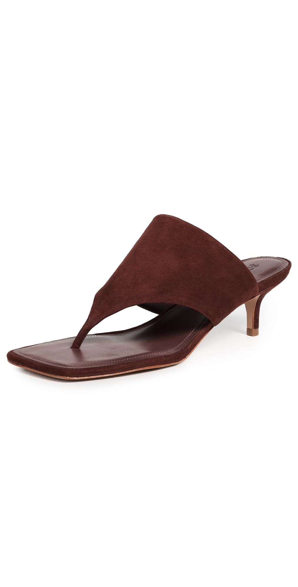 Schutz Sage Stiletto Sandals Root Brown 9.5