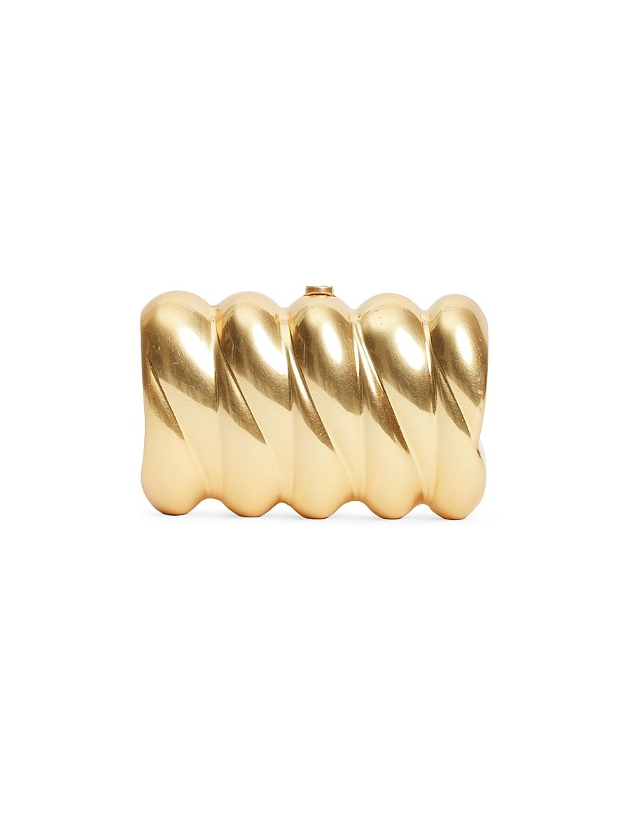 Women's Reya Metallic Convertible Clutch - Gold