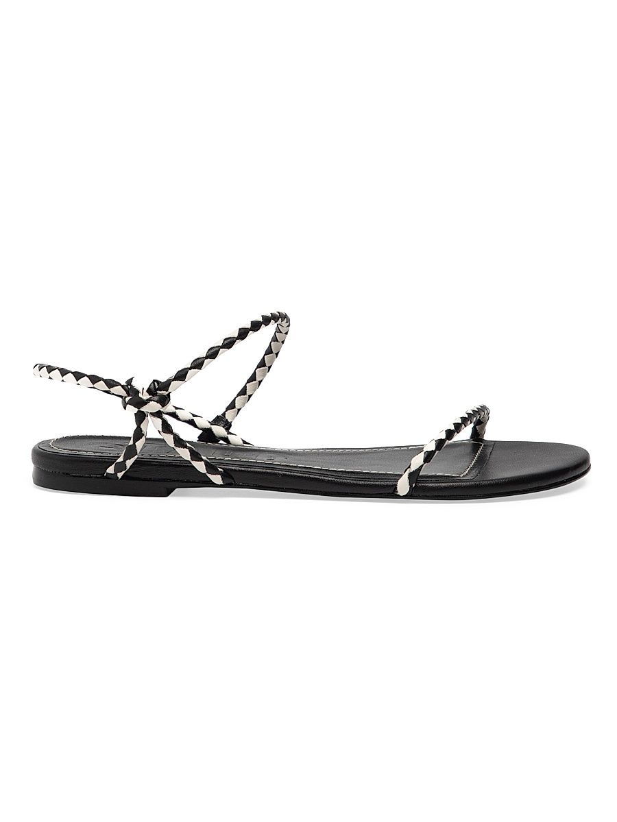 Women's Laurel Woven Theater Sandals - Black - Size 7