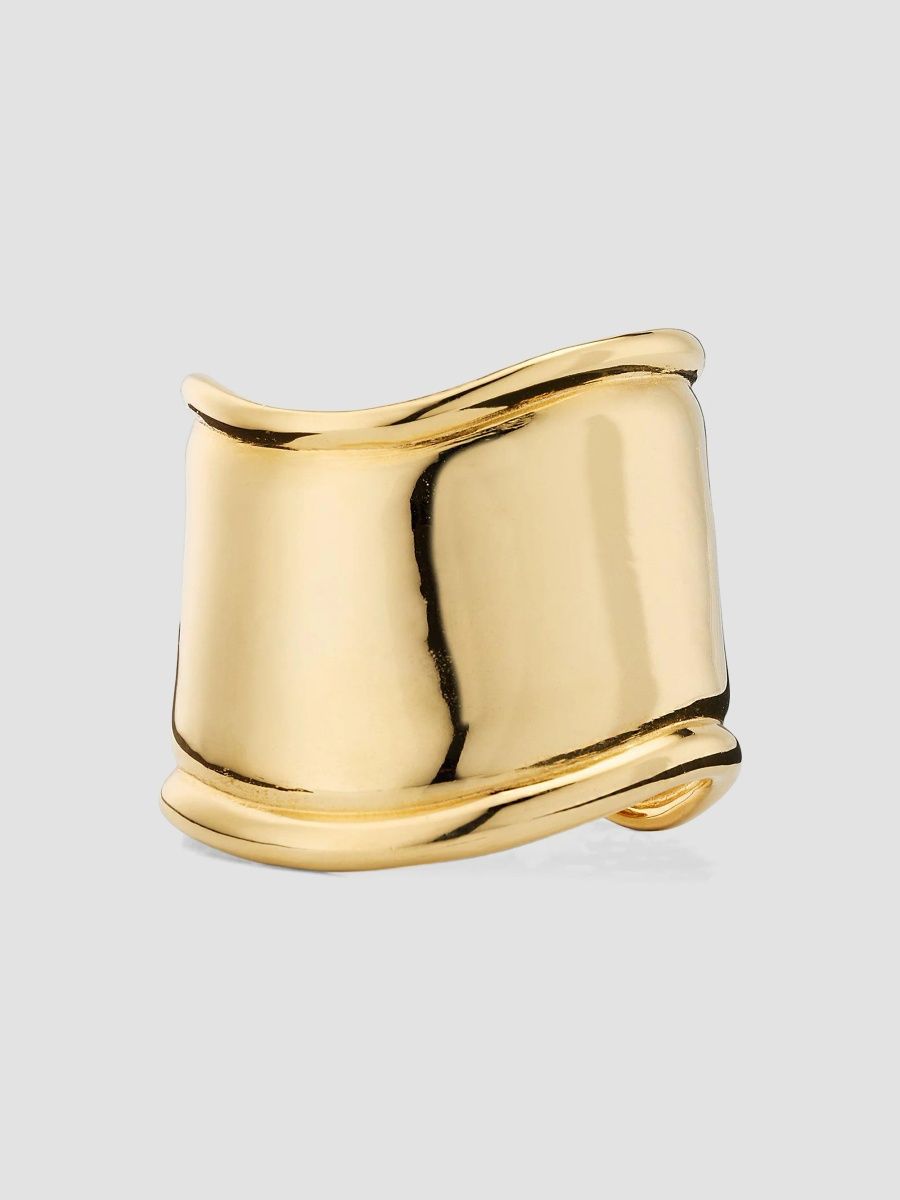 Ben Amun Women's Goldtone Wavy Cuff - Gold