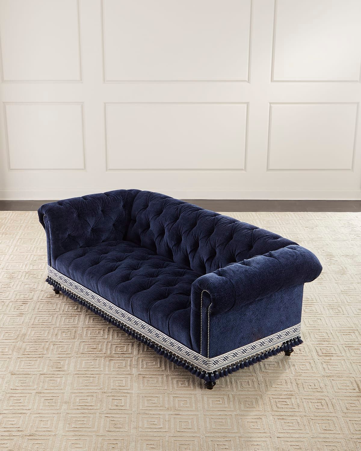 Cyrus Tufted Sofa, 85"