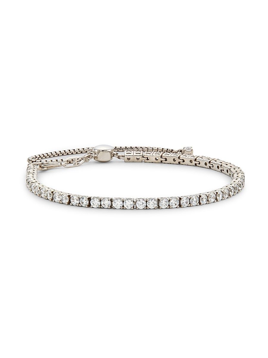 Women's Loveall Sterling Silver & Cubic Zirconia Bracelet - Sterling Silver