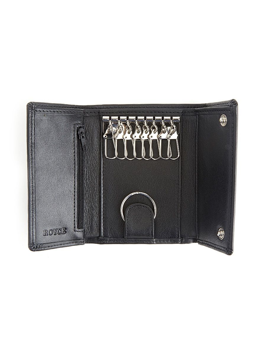 Men's Key Carrying Case Wallet - Black