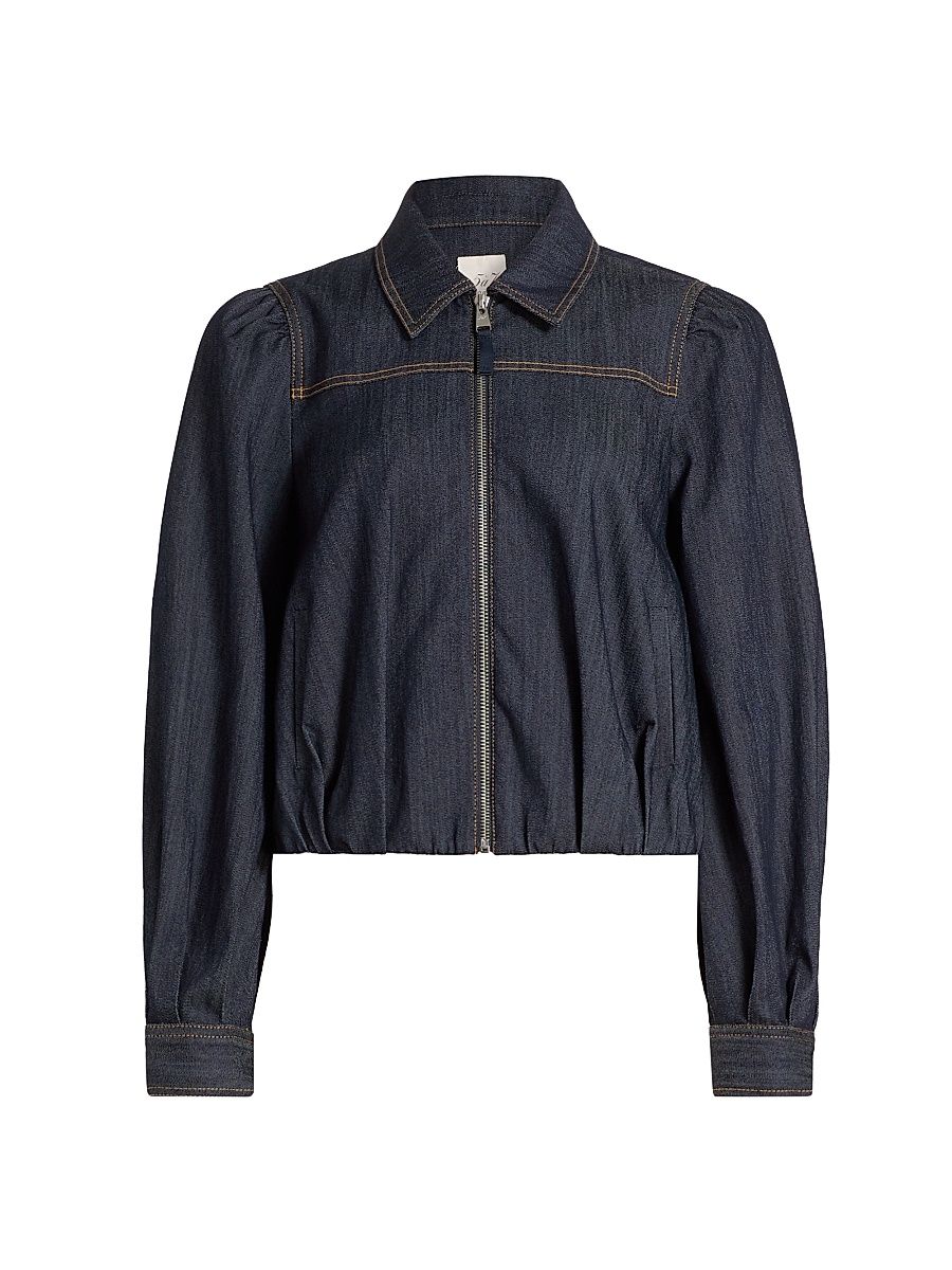 Women's Stella Denim Jacket - Indigo - Size XS