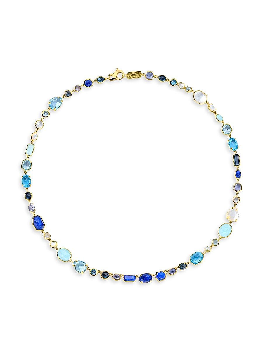 Women's Rock Candy 18K Yellow Gold & Multi-Gemstone Necklace - Mare