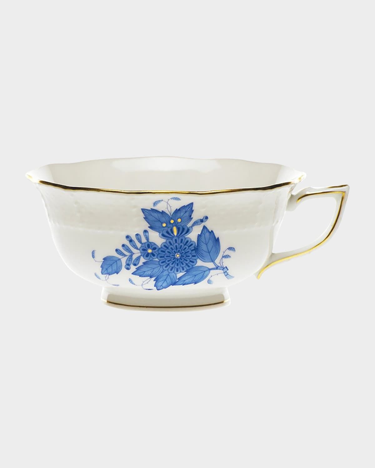 Blue Chinese Bouquet Teacup