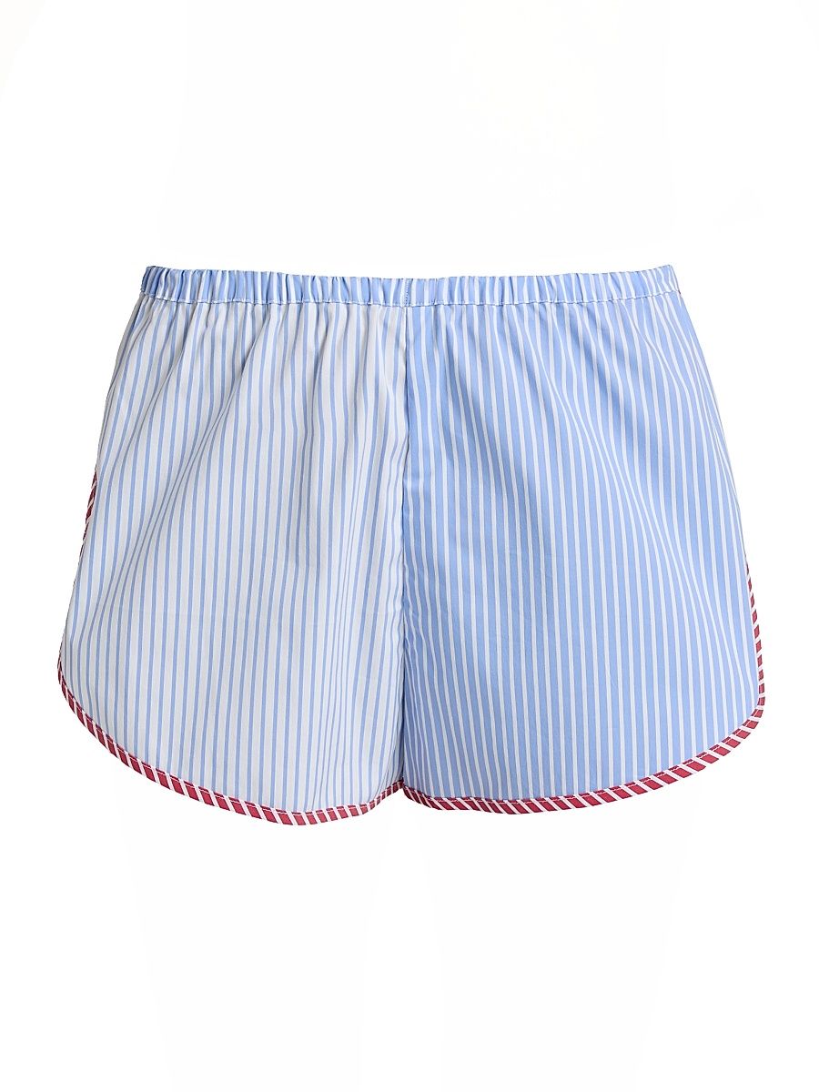 Women's The Lester Stripe Shorts - Colorblock Marina - Size Small