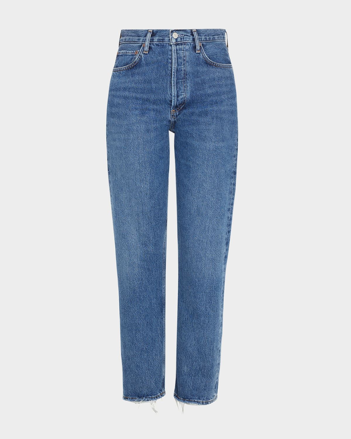 90s Pinch Waist Vintage Straight-Leg Jeans