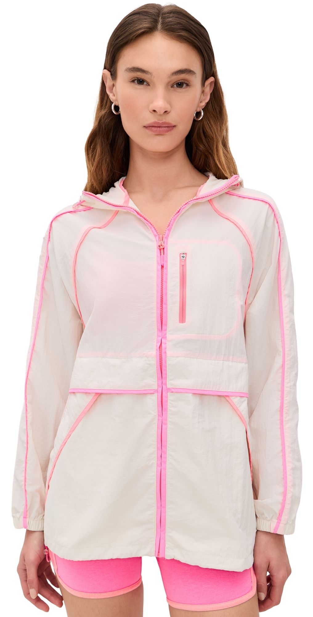 Beach Riot Mel Jacket Shoreline Colorblock XS