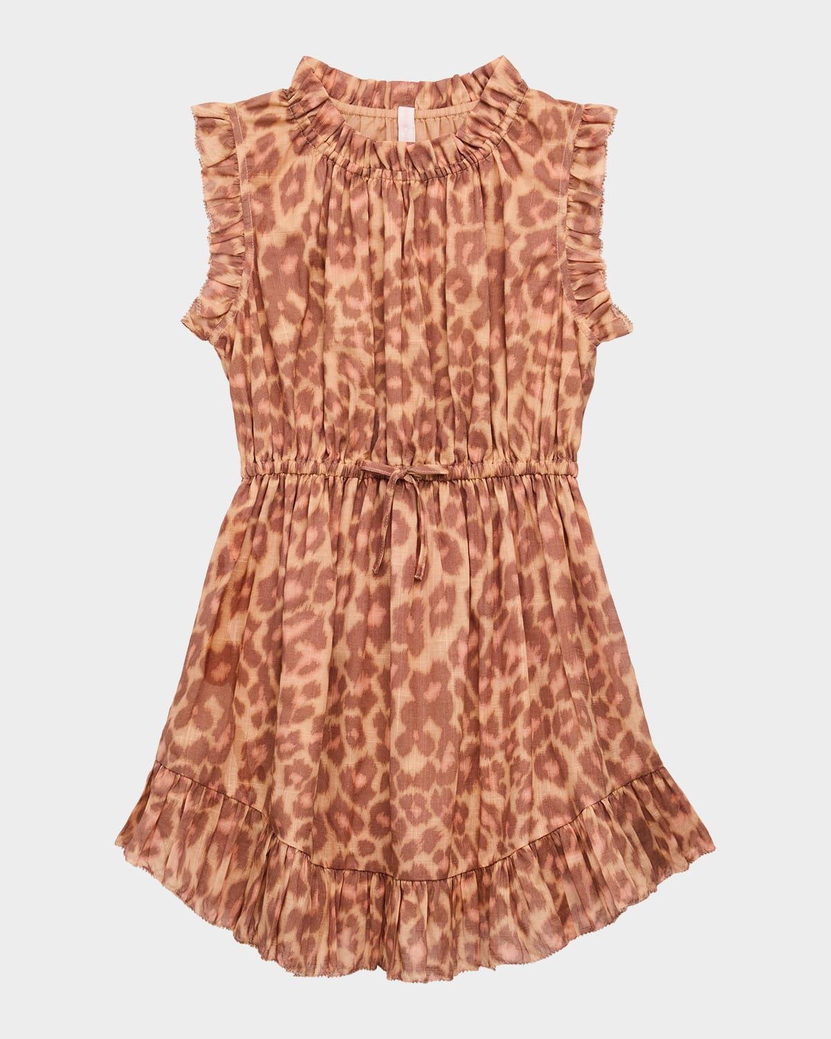 Girl & apos;s Patience Sleeveless Leopard-Print Dress, Size 1-12